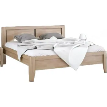 Postel Dřevěná postel Matteo 50 plus 200x90 Dub Doprava ZDARMA.
