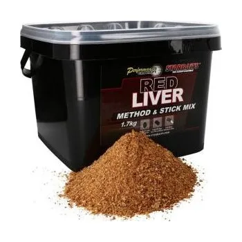 Starbaits Method & Stick Mix Red Liver 1,7kg