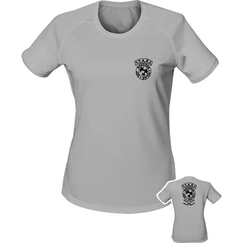 Dámské tričko Dámské funkční tričko S.T.A.R.S. R.P.D. Special Tactics and Rescue Service - světle šedá