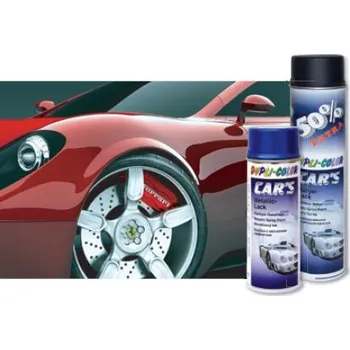 Barva ve spreji Cars lak na disky kol stříbrný sprej 600 ml