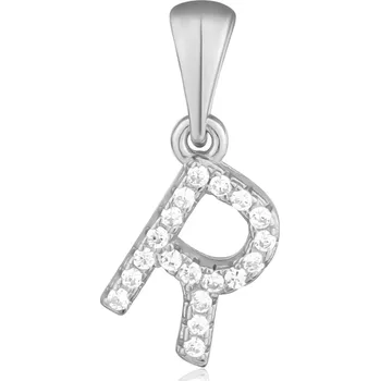 Přívěsek Stříbrný přívěsek iniciála písmeno R