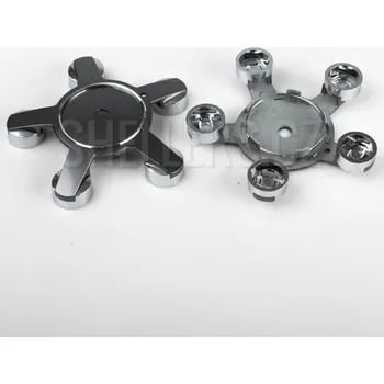 Alu kolo Středová krytka alu kola velká Ø 60 mm, Audi, VW s kryty přes šrouby, bez loga