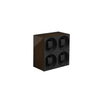 Natahovač hodinek SWISSKUBIK Multiple 4p SwissKubiK Shiny Gold Wenge Wood