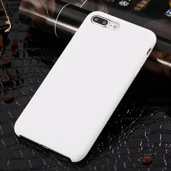 Pouzdro na mobilní telefon Extrapevný silikonový ochranný kryt pro Apple iPhone 7 - bílý