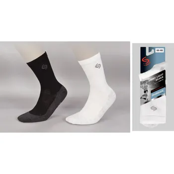 Pánské ponožky Ponožky SPORT LIGHT DEOD. SILVER bílá 38-40