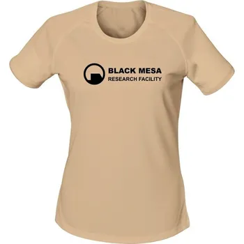Dámské tričko Dámské funkční tričko Black Mesa Research Facility Line - písková