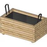 Vyvýšený záhon / truhlík LANITPLAST MADRID4 (S7237) LG2448