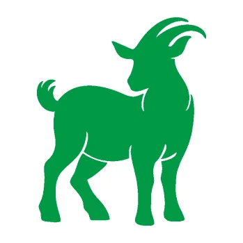 Samolepící dekorace SAMOLEPKA Koza 004 levá (12 - zelená) NA AUTO, NÁLEPKA, FÓLIE, POLEP, TUNING, VLASTNÍ TEXT, TISK, AUTOSAMOLEPKY.cz, POLEPY, OBRÁZEK, LOGO, SAMOLEPKY