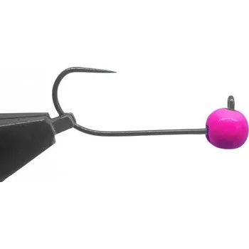Umělá nástraha Jigovky.cz jigové hlavičky Wolframové HD Barbless Pink vel.6 5ks Gramáž: 0,4g