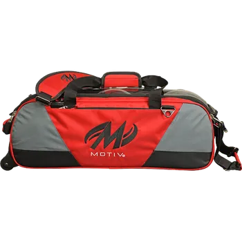 Taška na bowlingovou kouli TAŠKA NA 3 KOULE BALLISTIX TOTE ČERVENÁ