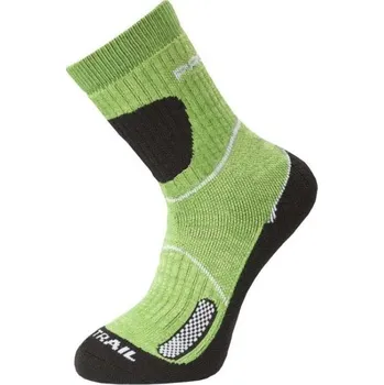 Pánské ponožky Trekové ponožky PROGRESS X-Trail zelená-černá Velikost: 43-47