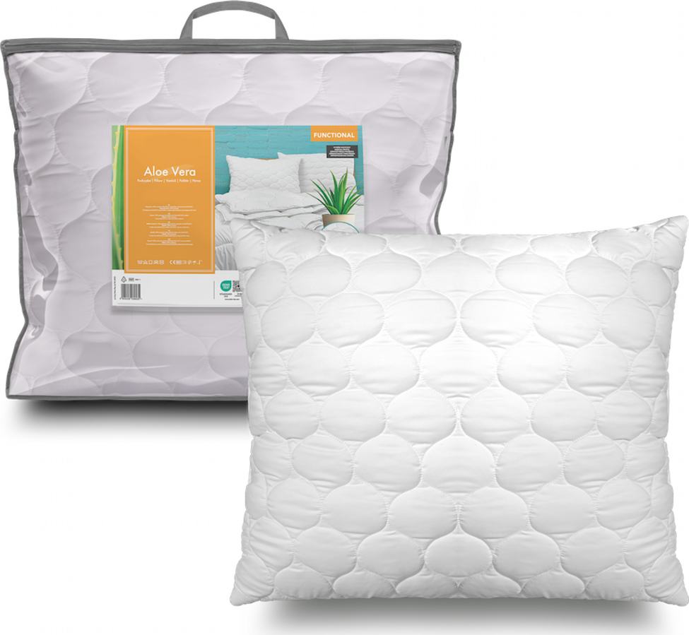 Prošívaný polštář pro alergiky ALOE VERA 70x90 cm John Cotton