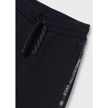 Chlapecké kalhoty Mayoral teplákové kalhoty 6520 zelené barva: černá, Rozměr: 166 (16 let)