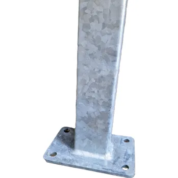 Plotový sloupek DOMYS Sloupek S PATKOU ZN 1000mm/60x40mm