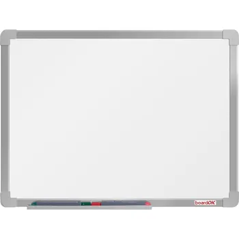 Tabule keramika boardOK 200 x 120 cm, rám stříbrný