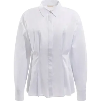 Pánská košile Guess Agata Corset Solid Shirt bílá