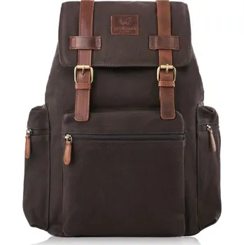 Paolo Peruzzi Velký batoh do práce i do školy PAOLO PERUZZI; hnědá