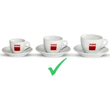 Lungo šálek 140ml Musetti s podšálkem