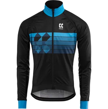 Cyklistická bunda Bunda na kolo KALAS Motion Z pánská černá-modrá Velikost: 5