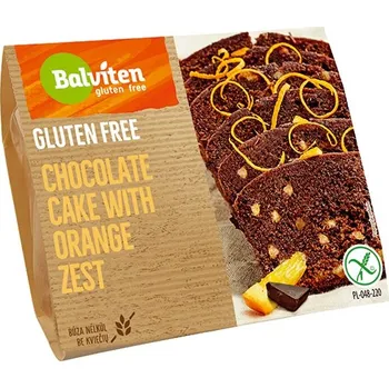 Chocolate cake with orange 220g Balviten bez lepku 5261