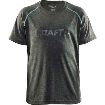 Sport Triko s krátkým rukávem CRAFT Active Run dětské šedá Velikost: 158-164