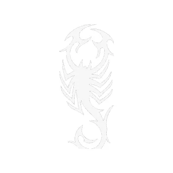 Polep vozidla Štír 001 pravá (09 - bílá) SAMOLEPKA NA AUTO, NÁLEPKA, FÓLIE, POLEP, TUNING, VLASTNÍ TEXT, TISK, AUTOSAMOLEPKY.cz, POLEPY, OBRÁZEK, LOGO, 3D STICKERS