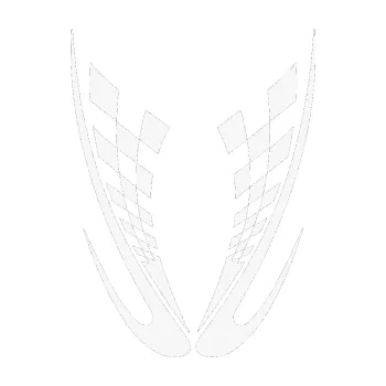 Polep vozidla SAMOLEPKA Kapota 005 šachovnice (09 - bílá) NA AUTO, NÁLEPKA, FÓLIE, POLEP, TUNING, VLASTNÍ TEXT, TISK, AUTOSAMOLEPKY.cz, POLEPY, OBRÁZEK, LOGO, SAMOLEPKY