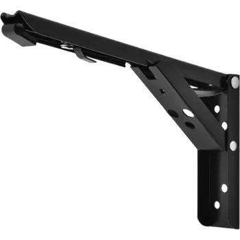 Držák na polici Sklopný držák police 195mm - černý [1pár] (PLS19C)