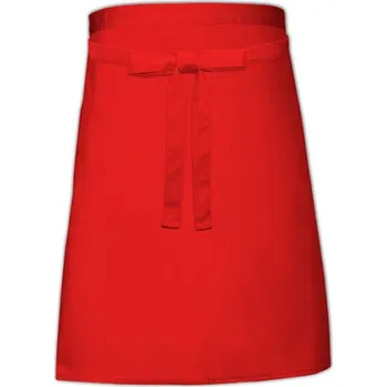 Pracovní zástěra Link Kitchen Wear Pekařská zástěra X997 Red -ca. Pantone 200 90 x 50 cm