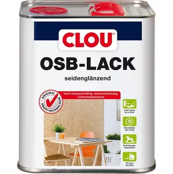 Lak na dřevo CLOU OSB-Lack 3 l