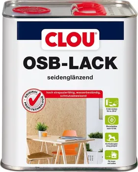 Lak na dřevo CLOU OSB-Lack 3 l