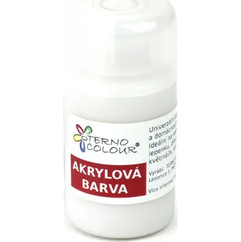 Speciální výtvarná barva Hobby lak Terno, č. 40, 20 g, stříbrný