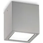 Ideal Lux Stropní přisazené svítidlo TECHO PL1 SMALL, IP54 Barva: Šedá