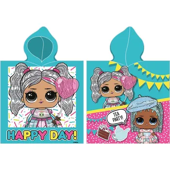 Povlečení Pončo pro děti L.O.L. Surprise Happy Day