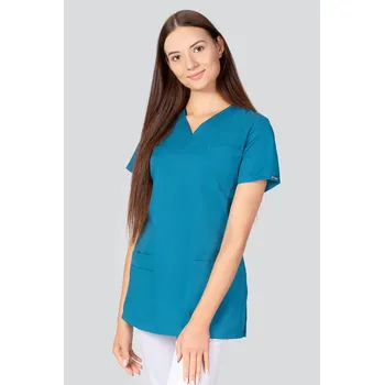 Zdravotnický oděv Dámská zdravotnická halena Select SE1002, 4 kapsy - 48 / Petrolejová