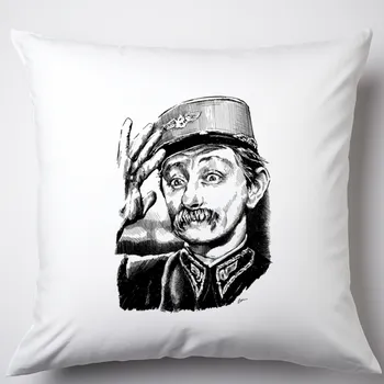 Polštář Polštář - Vlasta Burian - Přednosta stanice Typ povlaku: Prémiový satén