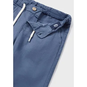 Lněné kalhoty Mayoral 1541 modré Rozměr: 92