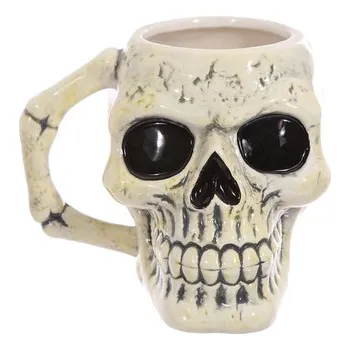 Puckator Keramický hrnek Lebka 460 ml