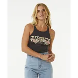 Tílko Rip Curl ENDLESS SUMMER RIBBED TANK Washed Black velikost S