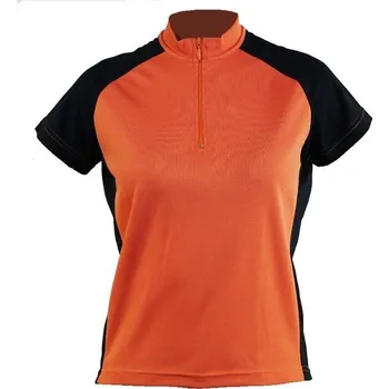 cyklistický dres Dres na kolo VOLRÁB dětský oranžová Velikost: 150