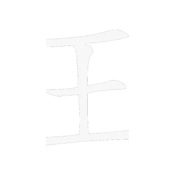 Polep vozidla SAMOLEPKA Čínský znak King (09 - bílá) NA AUTO, NÁLEPKA, FÓLIE, POLEP, TUNING, VLASTNÍ TEXT, TISK, AUTOSAMOLEPKY.cz, POLEPY, OBRÁZEK, LOGO, SAMOLEPKY