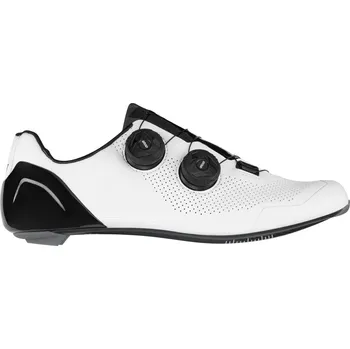 Pánská sportovní obuv tretry FORCE ROAD WARRIOR CARBON, bílé Velikost: 43