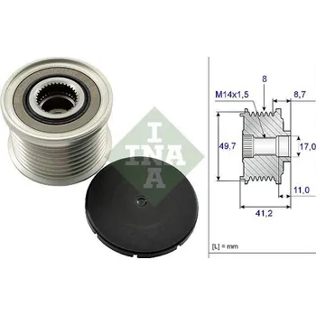 Předstihová spojka Schaeffler INA 535 0141 10