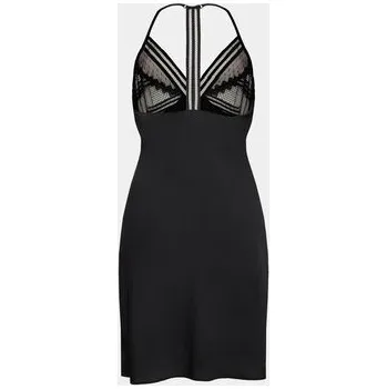 Dámské noční prádlo Passionata Noční košile Rodeo P42M40 Černá Regular Fit L