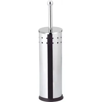 BISK Erga Basic, WC kartáč na postavení, vzor kostky, chrom, ERG-04917