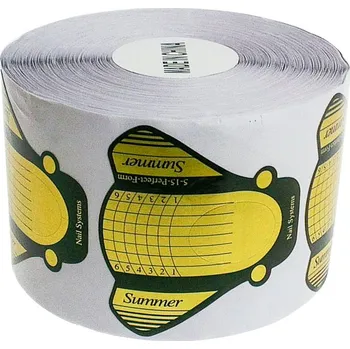 Šablona na nehty gold (mouchy) 10ks