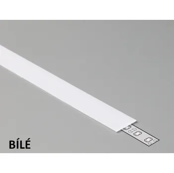 LED lišta AL lišta U60 - rohová 1m a 2m hliníková lišta pro nasouvací a nacvakávací difuzory, koncovky, spojky a držáky Provedení: Difuzor zasouvací opál 1m