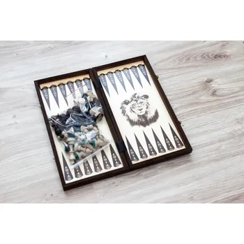 Šachy Dřevěné šachy a Backgammon + doprava zdarma