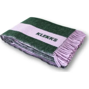 Přehoz na lůžko KLEKKS Vlněný pléd Klekks No. 6 (130 x 200 cm)