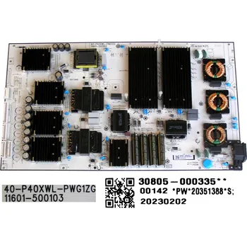 Televizor LCD modul zdroj TCL 30805-000335 / SMPS power supply board 40-P40XWL-PWG1ZG / 11601-500103
